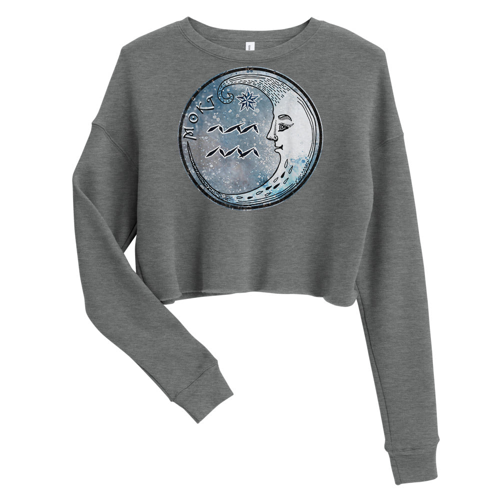 MOON Crop Sweatshirt